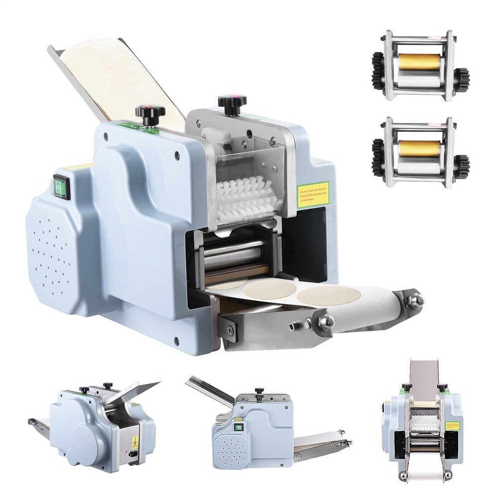 110V Dumpling Wrapper Maker 60 Pieces/Min Automatic Dumpling Skin Machine