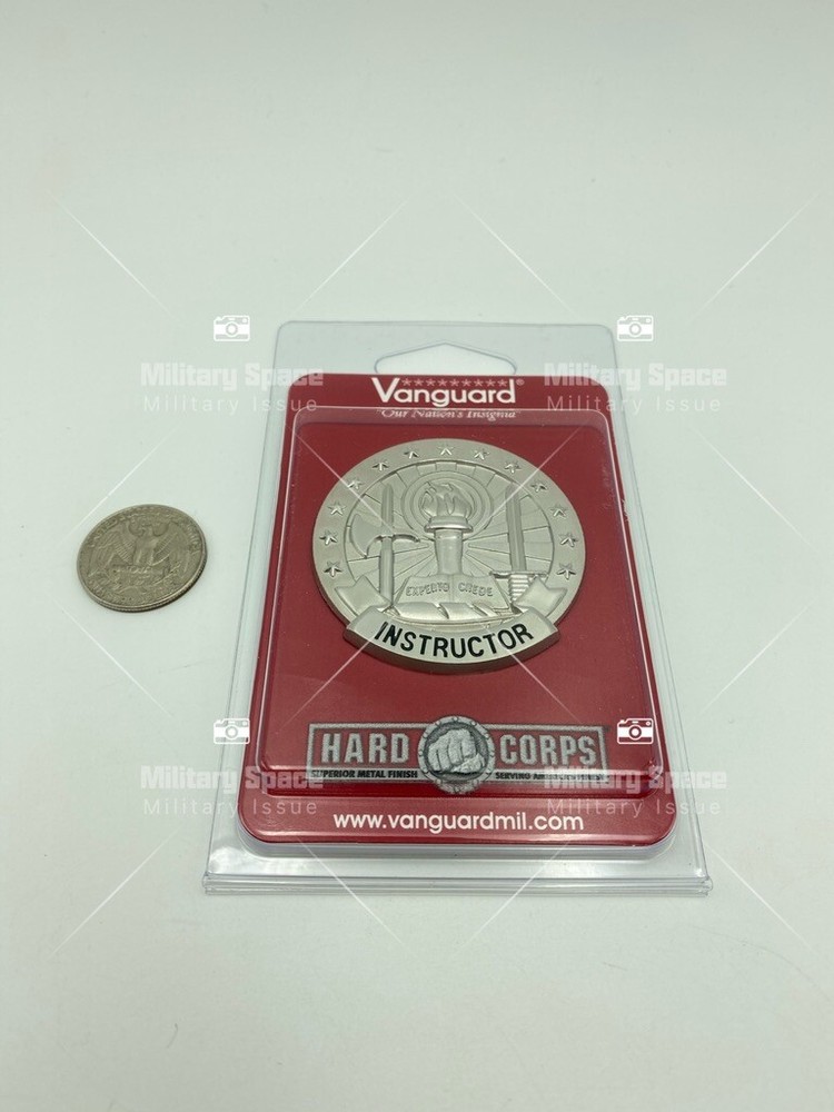 ARMY IDENTIFICATION BADGE: BASIC INSTRUCTOR - SILVER