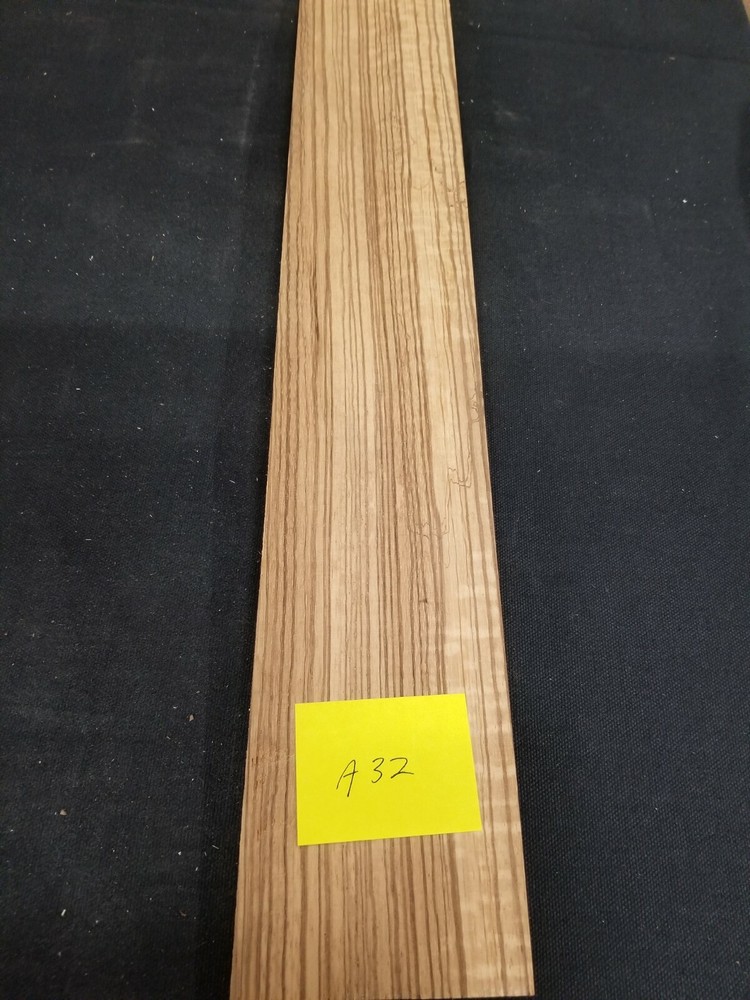 Zebrawood Thin Lumber Sanded #A32