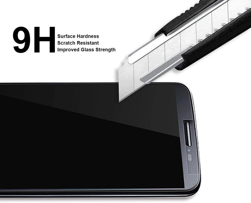 2 Pack Tempered Glass Screen Protector For Google Pixel 3a / Pixel 3a XL