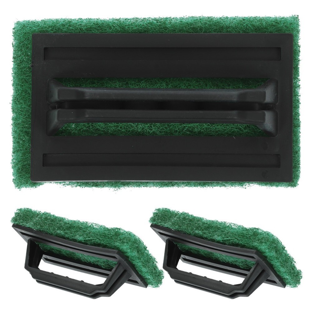 3 Pcs Scrub Brush Silk Screen Flexible Scrubbing Screenprint Remover