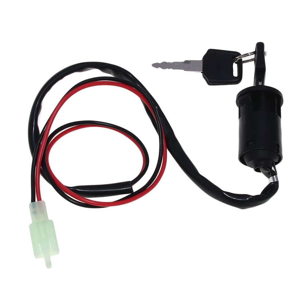 Power Lock Ignition Switch Scooter Accessories Replacement Parts Black