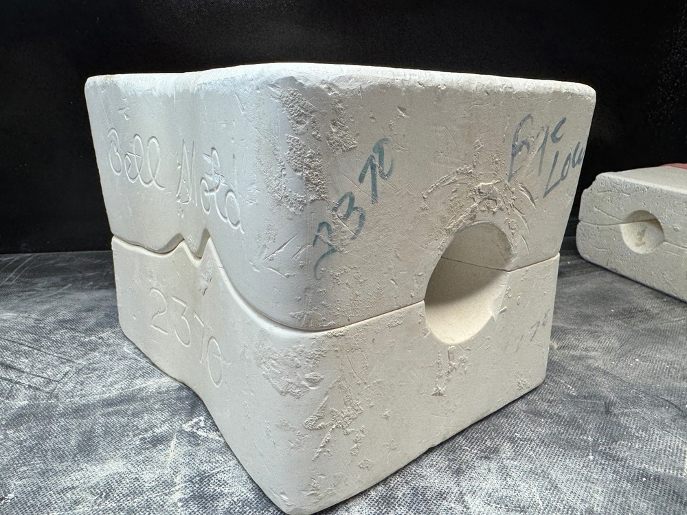 Bell Ceramic Casting Mold Doll Head & Hands Mold #2370