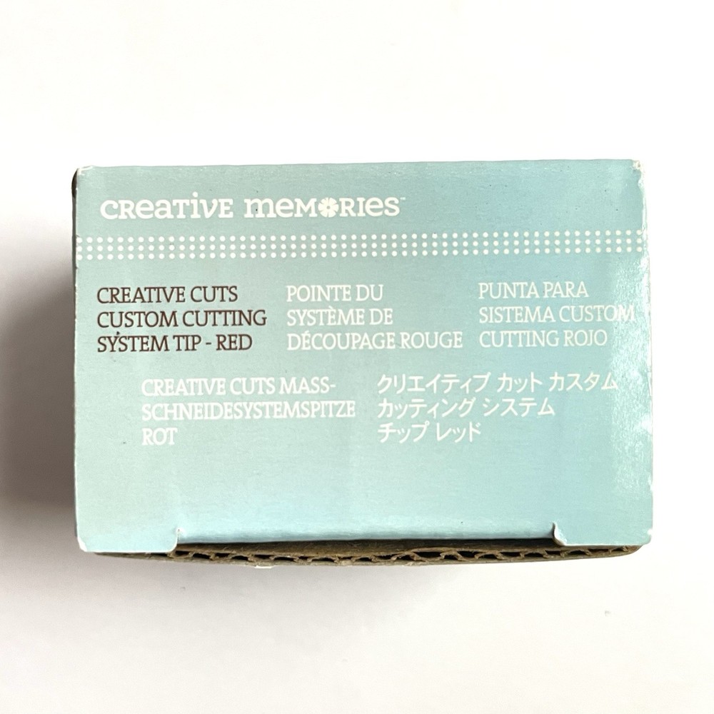 Creative Memories Creative Cuts Custom Cutting System Red Tip Replacement Blade