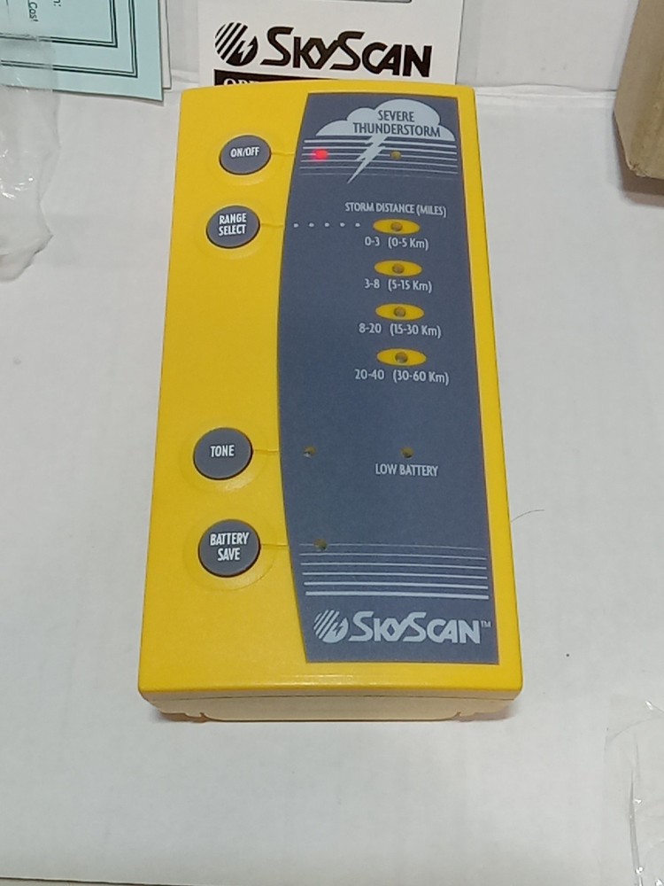 SkyScan Lightning Storm Detector Model P5 Open Box