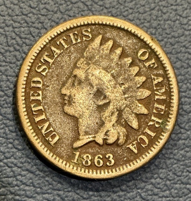 1863 Indian Head Cent – Vintage Cent