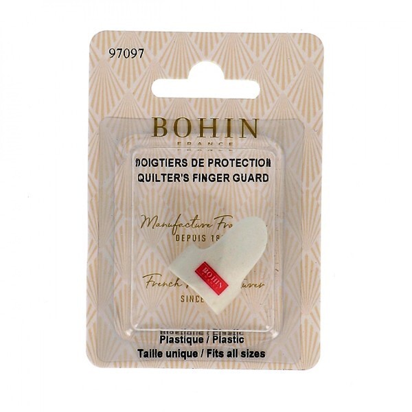 Bohin Quilters Finger Guards, Plastic