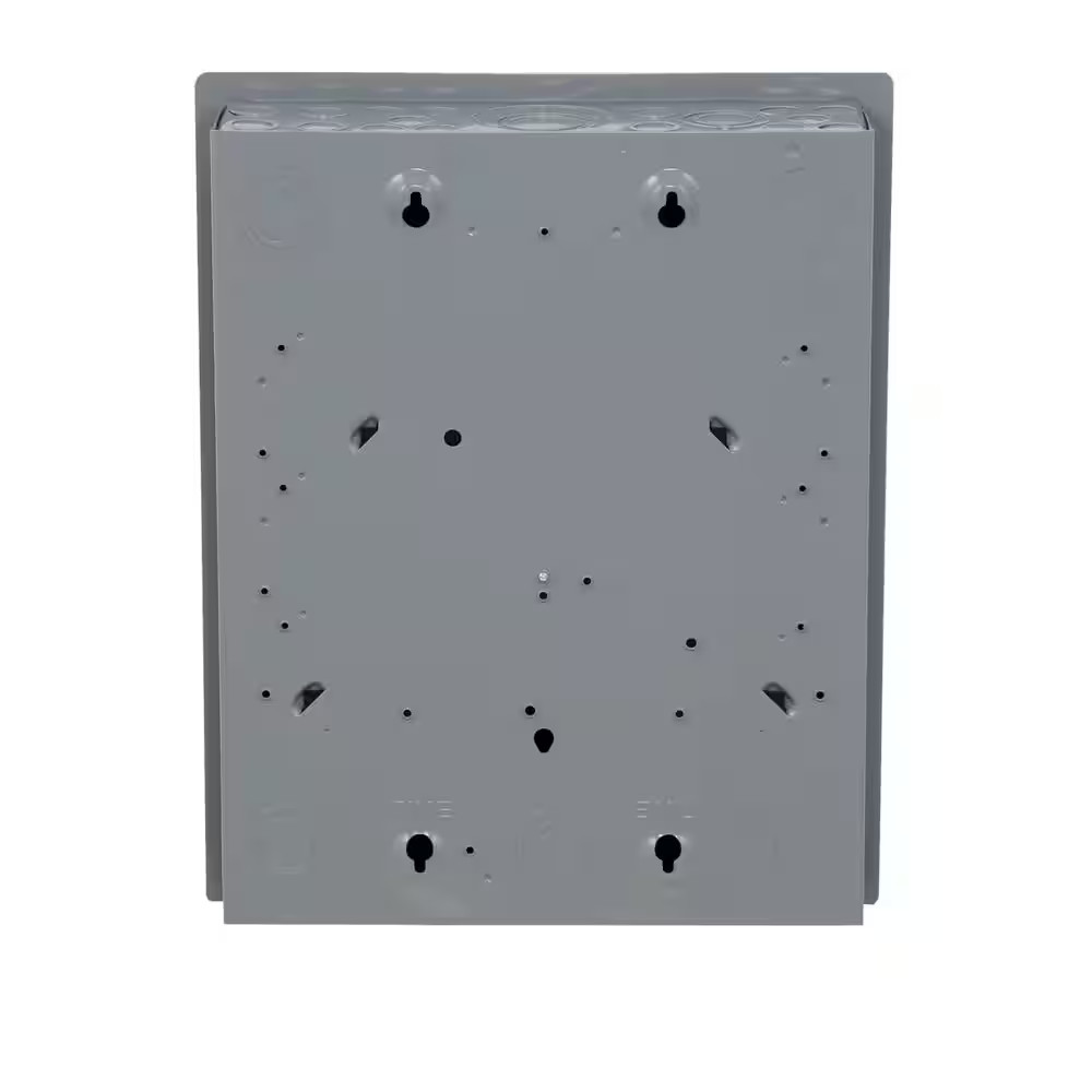 Square-D 125-Amp 12-Space 24-Circuit Indoor Home Main Lug Load Panel Box