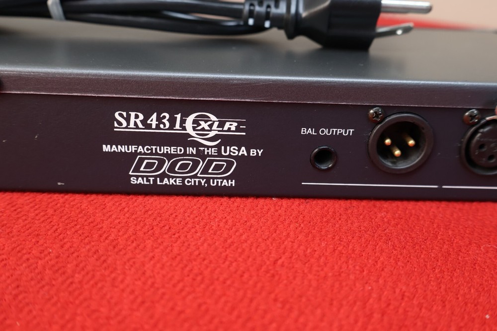 DOD SR431 QXLR Graphic Equalizer
