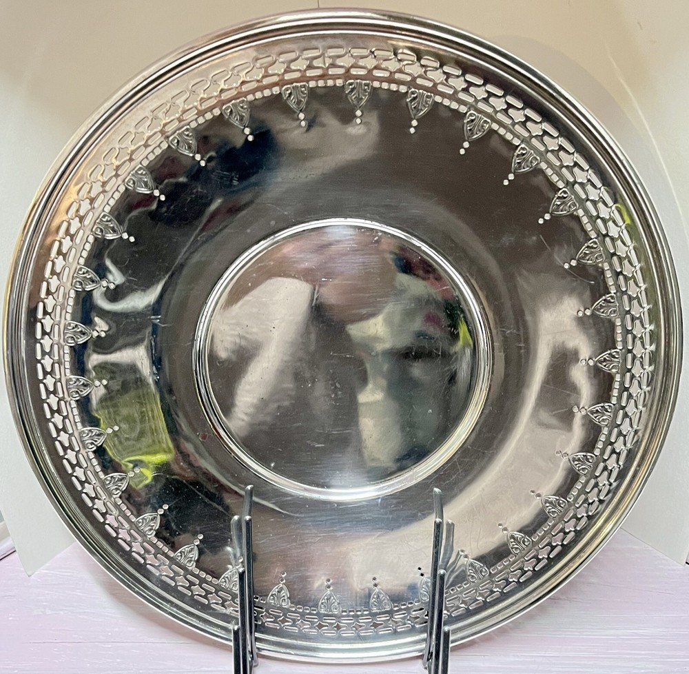 Silver 10” Wallace Serving Tray Number 6405 N