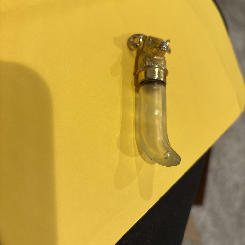 Rams Head Perfume Flask, No Perfume ￼