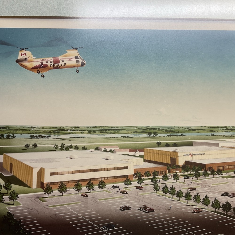 SITE DEVELOPMENT BOEING OF CANADA - ARNPRIOR DIVISION - FRAMED ENGINEERING PRINT