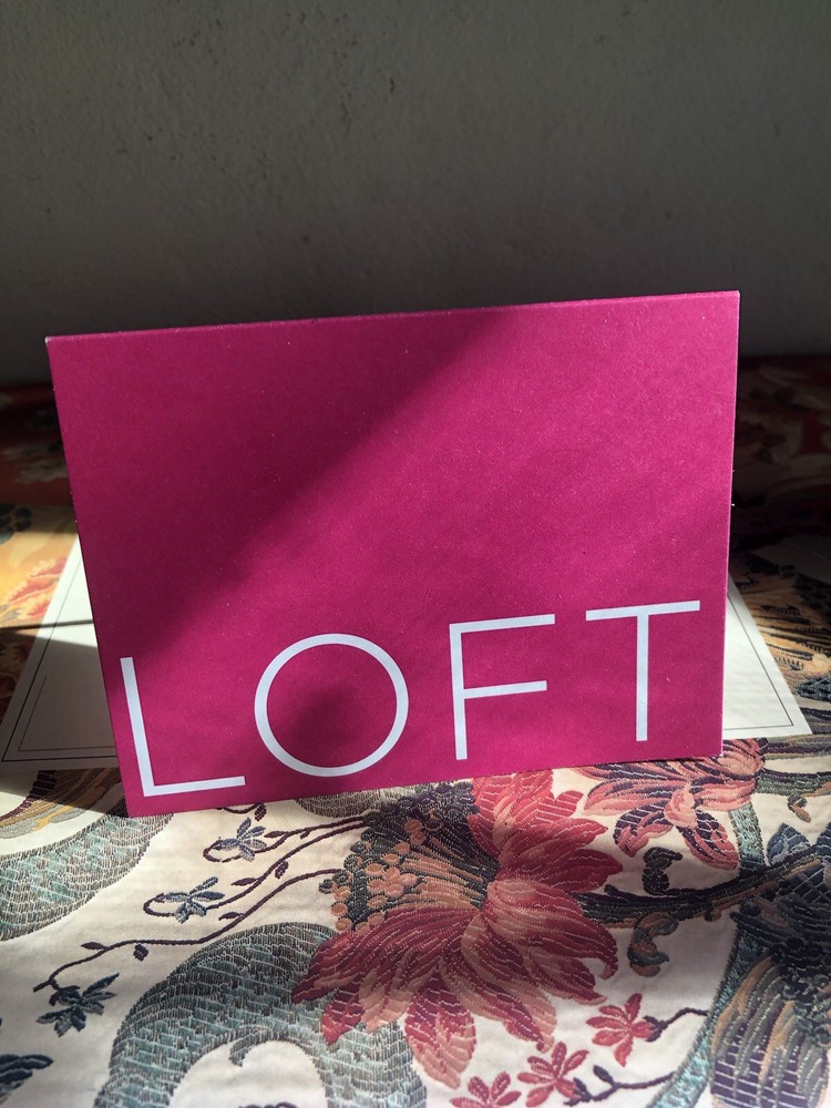 Loft Giftcard - $200 - New With Card Holder /