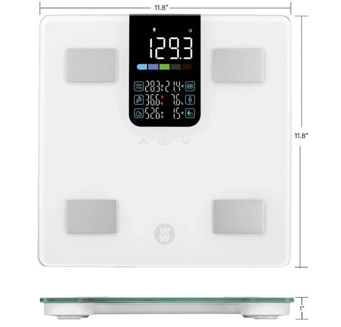 Weight Watchers Color Display Body Analysis Scale