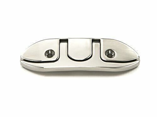 Whitecap Industries Hardware 6746 Stainless Steel Folding Cleat, 6"