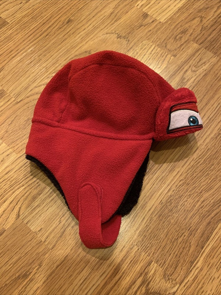 boys disney lightening mcqueen beanie