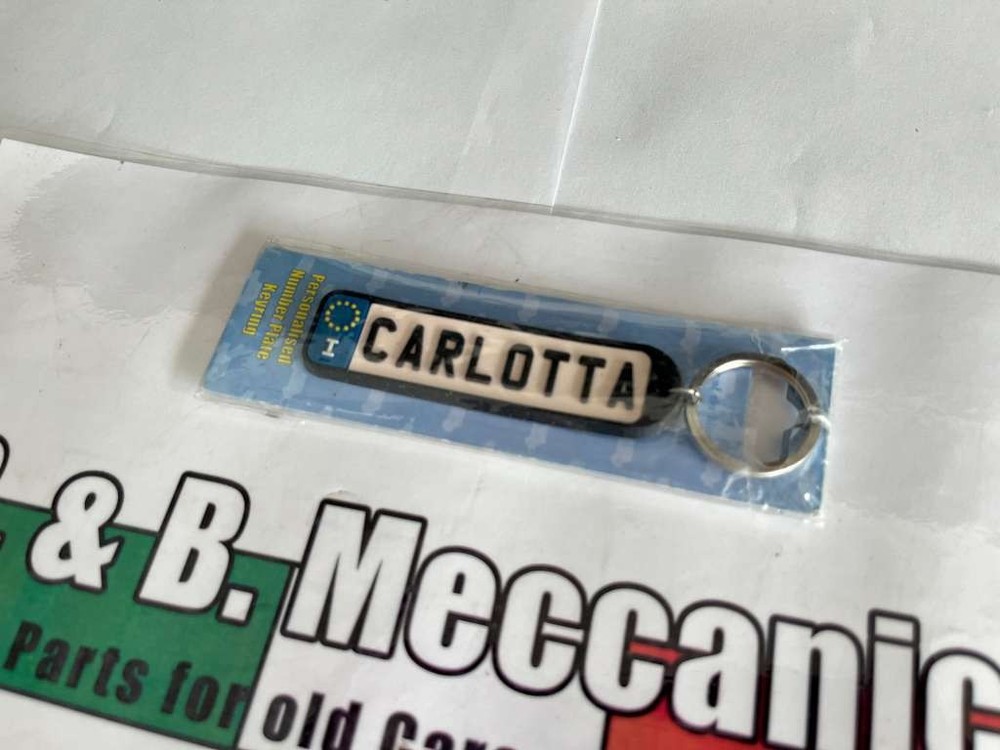 Keychain Sign Personalised With Name Charlotte