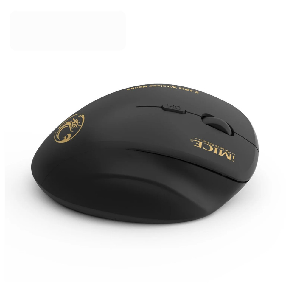 2.4GHz Wireless Optical Mouse Computer Mice 6 Buttons & USB Receiver for Laptop