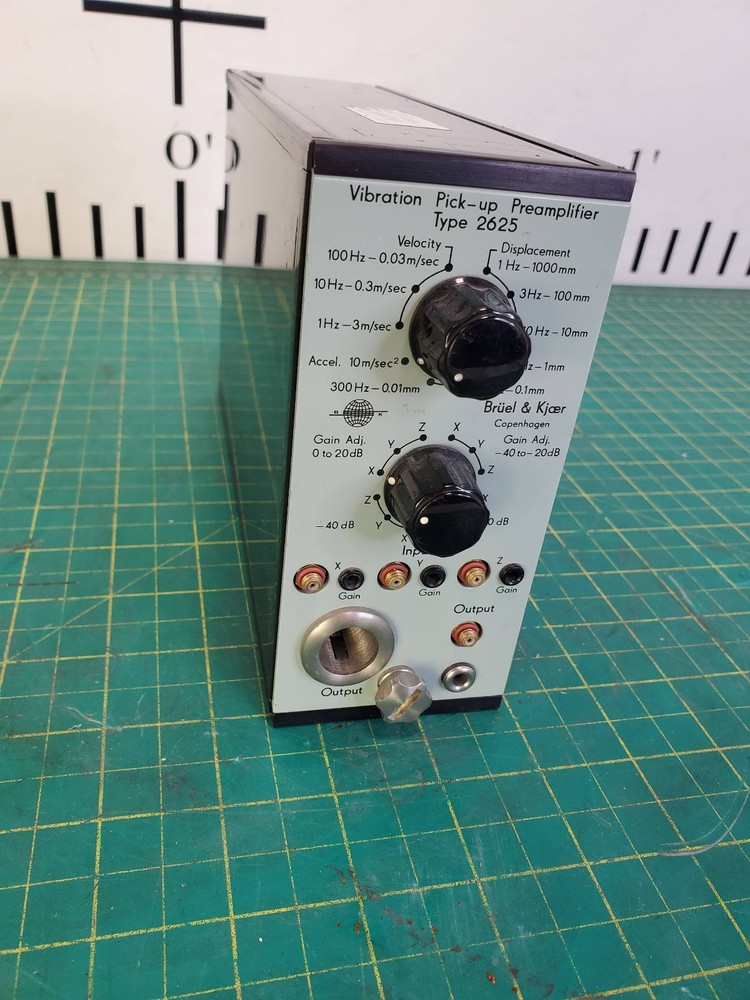 Bruel & Kjaer Type 2625 Vibration Pick-up Preamplifier "No Tariffs"