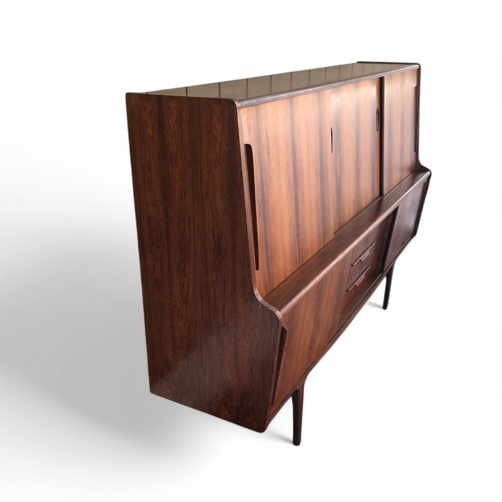 Ca. 1960's Danish Rosewood Highboard / Sideboard