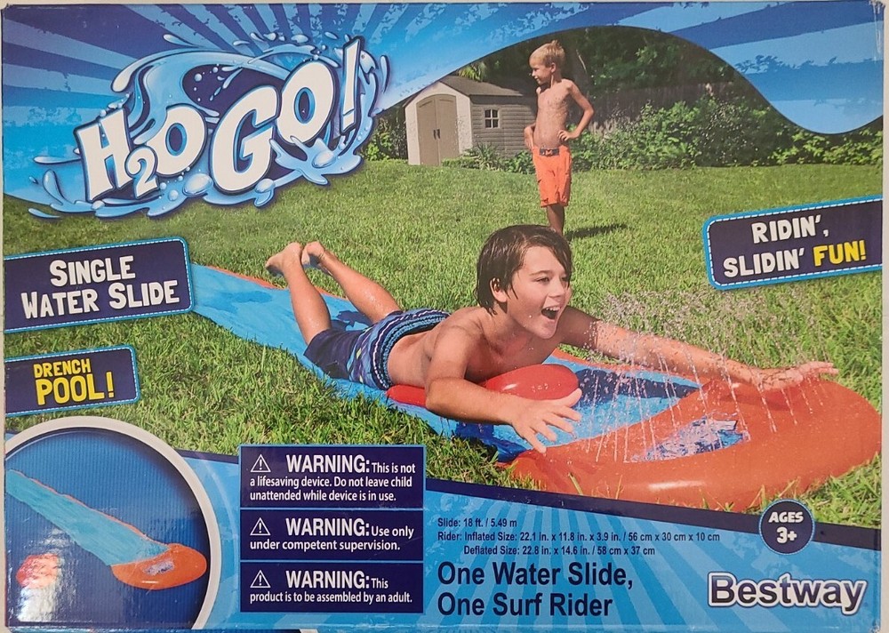 18ft Single Water Slide.