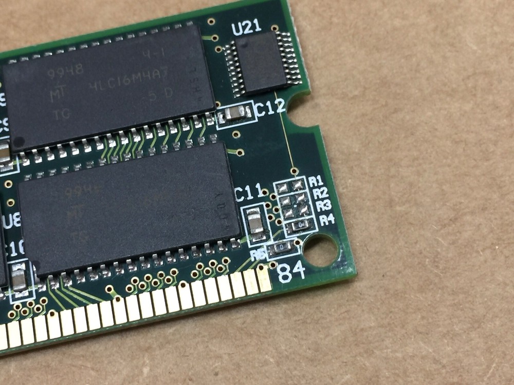 QUALITY DIMM QD722816X4BUF 128MB ECC,Buffer , EDO DIMM , 168-pin= Test-PASS