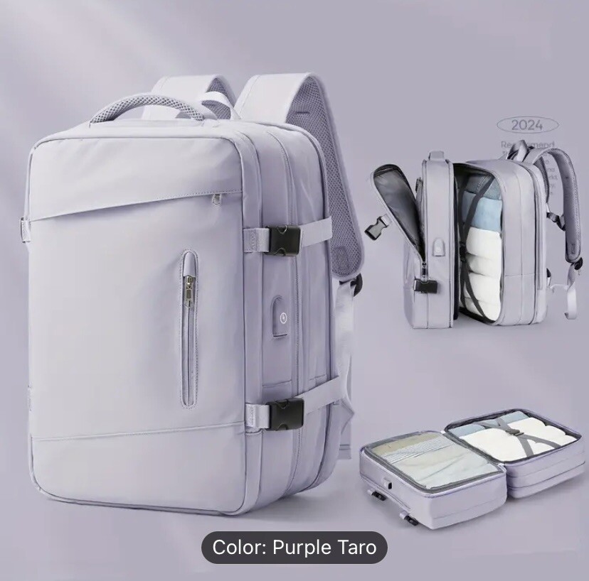 ✅ Flight-Approved Carry on Personal Item Backpack ✈️(45cmx22cmx33cm)