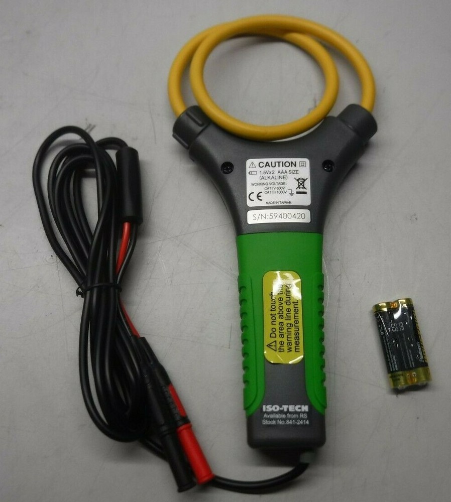 ISO-TECH ICA 18T 3000A ICA Multimeter Current Clamp Adapter