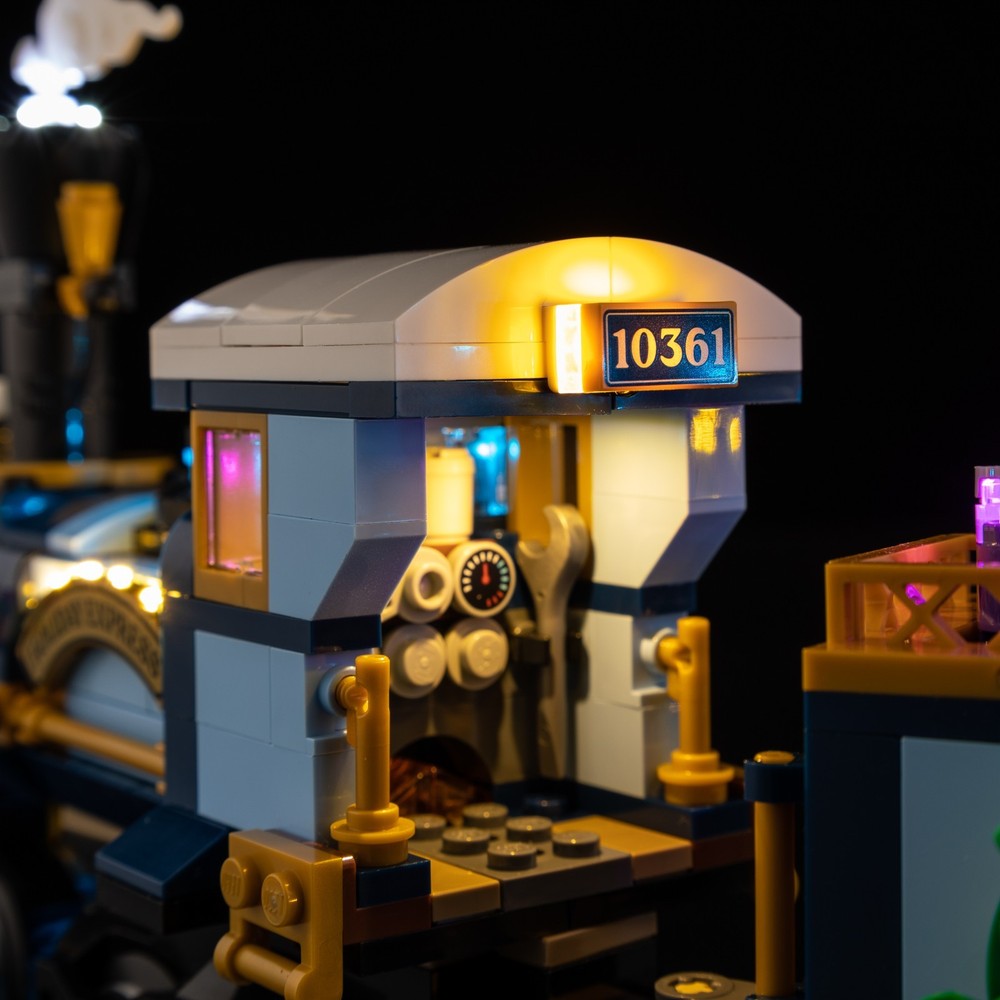 LED Light Kit for LEGO® Holiday Express Train 10361
