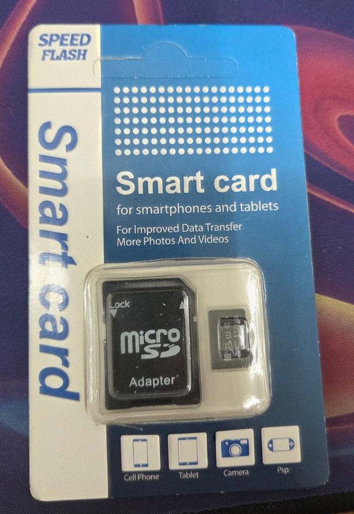 Smart Card Speed Flash, Micro SD 128gb,
