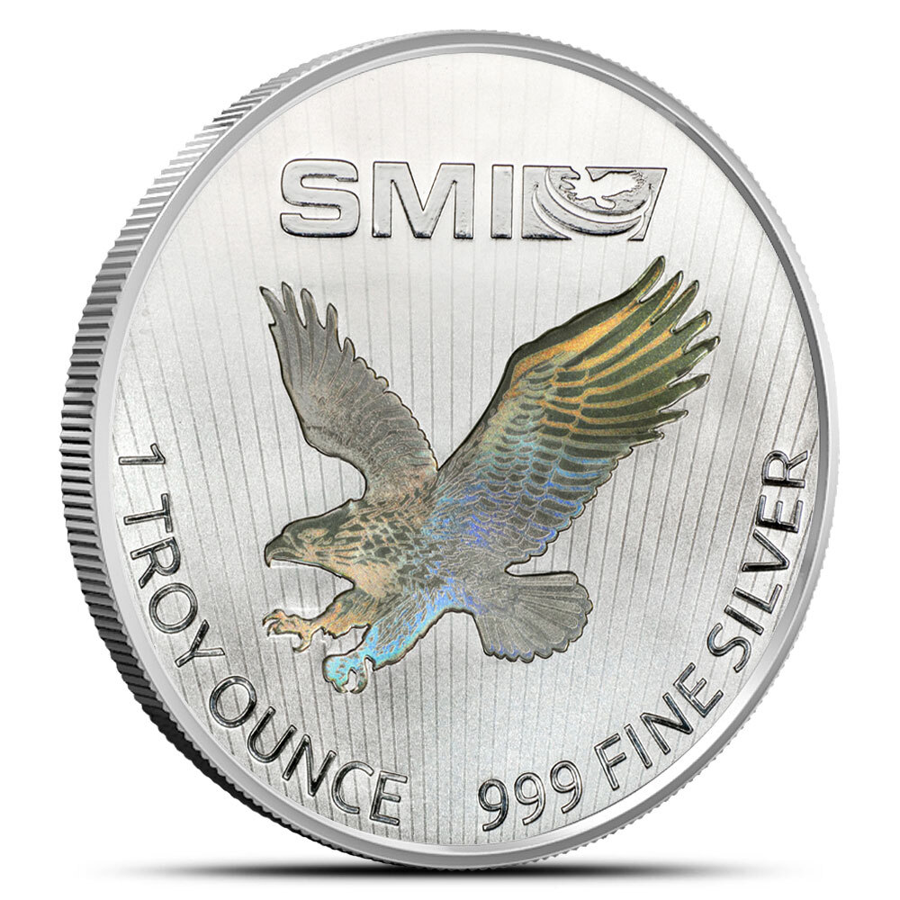 1 oz Sunshine Mercury Silver Round (New)