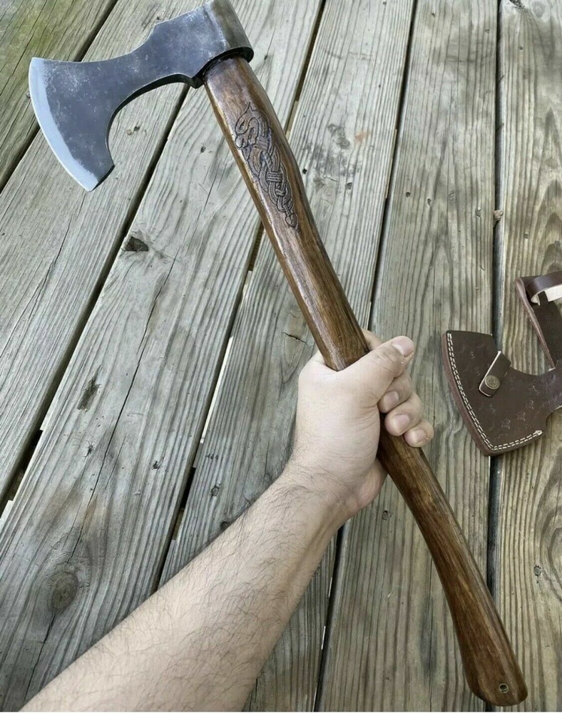 CUSTOM Handmade High Carbon Steel TOMAHAWK , HATCHET, AXE , INTEGRAL