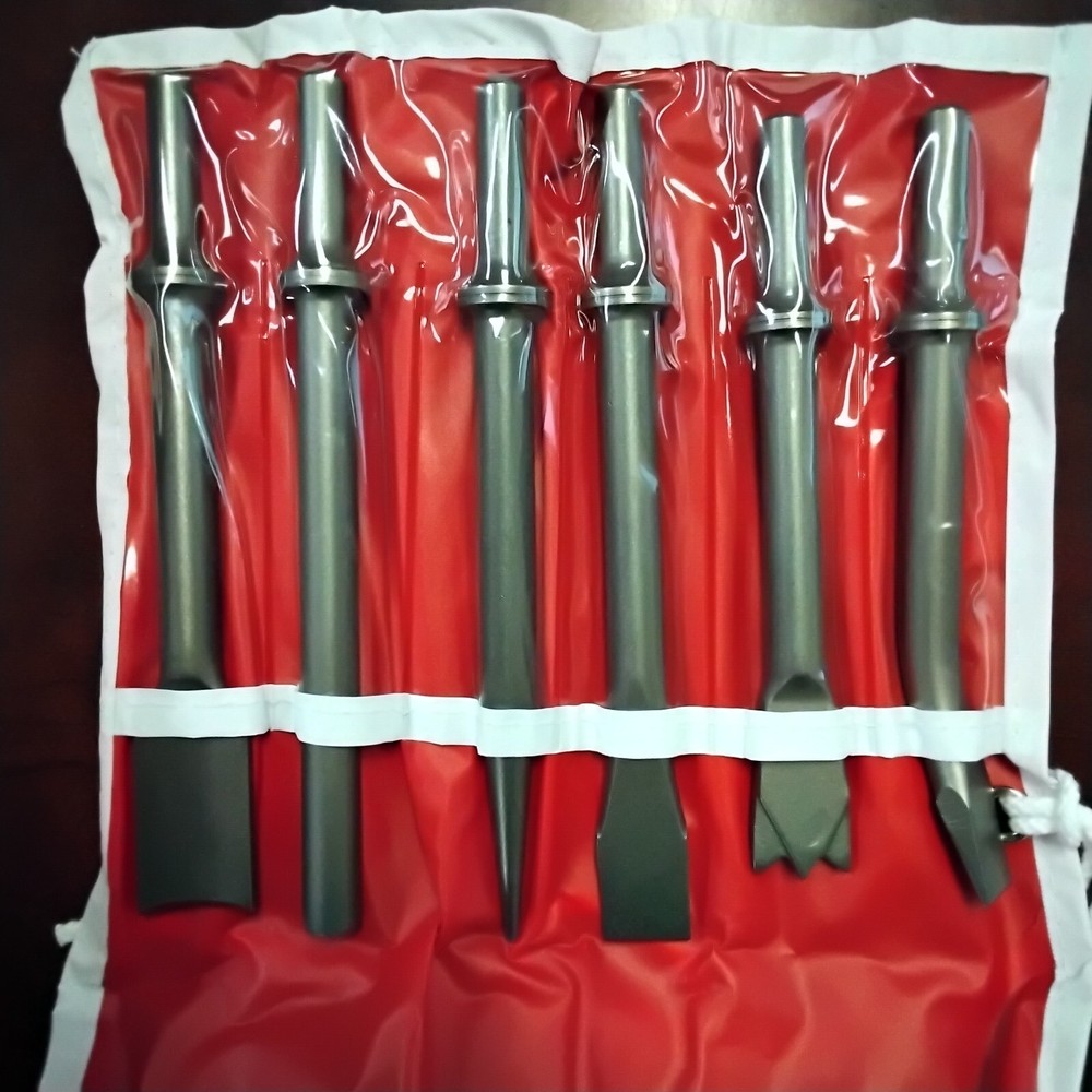 6 Pc. 10, 2mm Round Shank Chisel Set CPT-CA155807