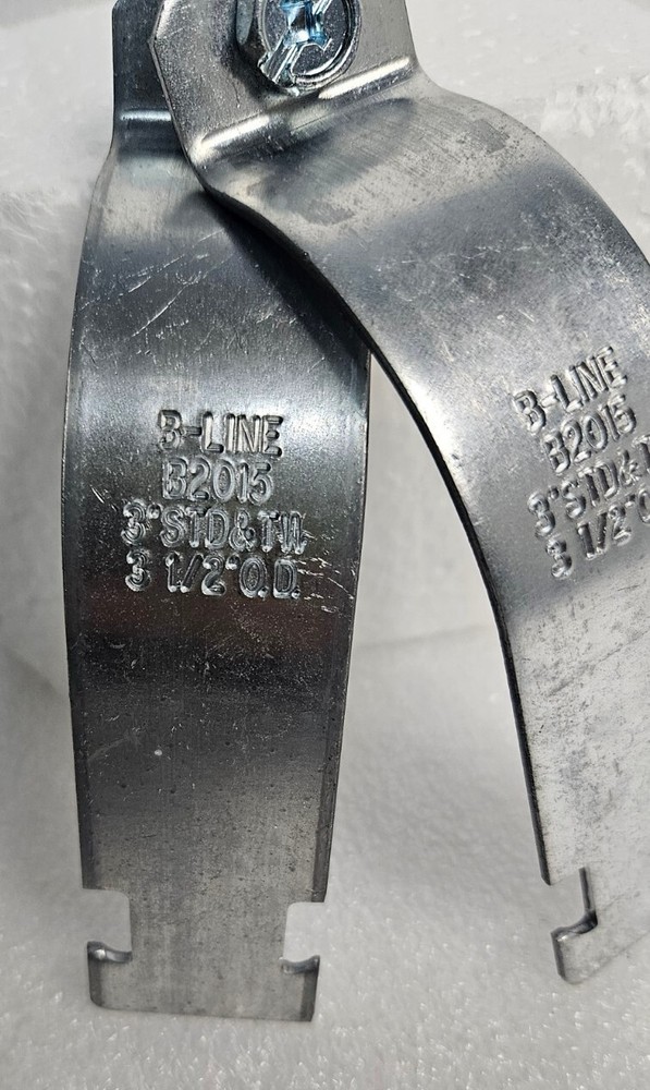 B-Line B2015 3" STD & TW 3-1/2" OD Pipe Clamp-NEW