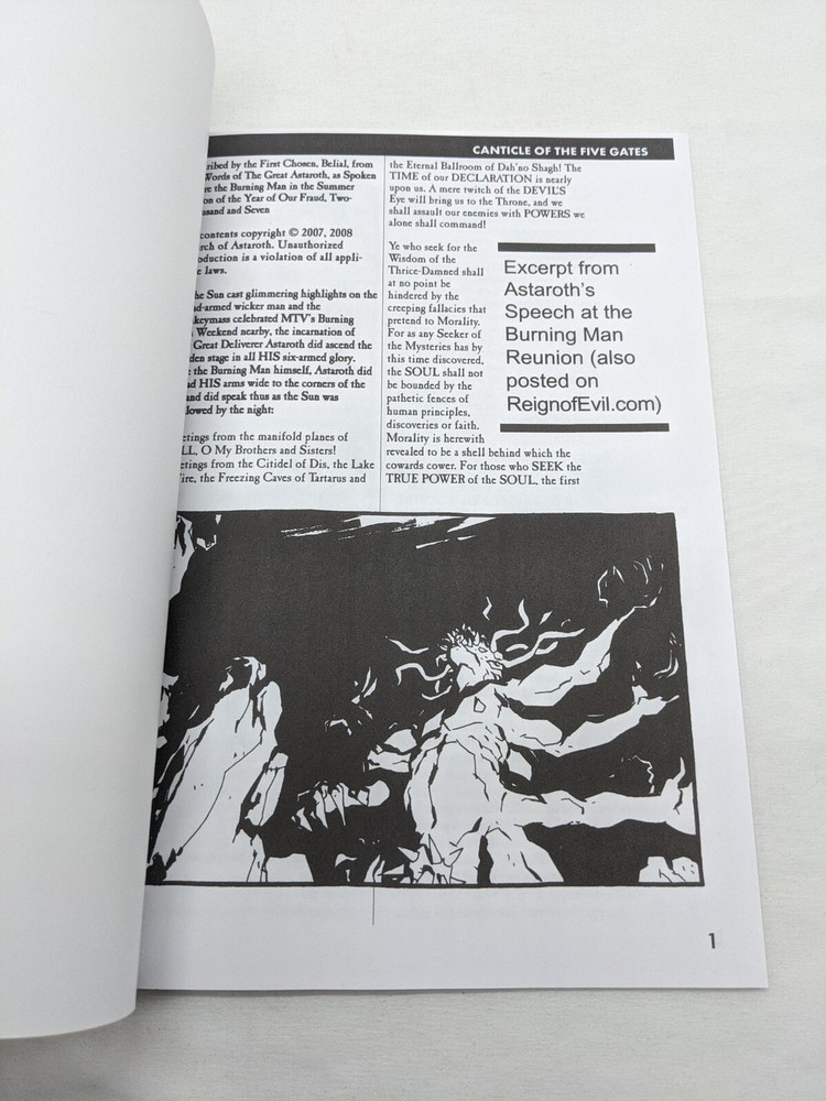 Abberant Reign Of Evil RPG Sourcebook White Wolf Games