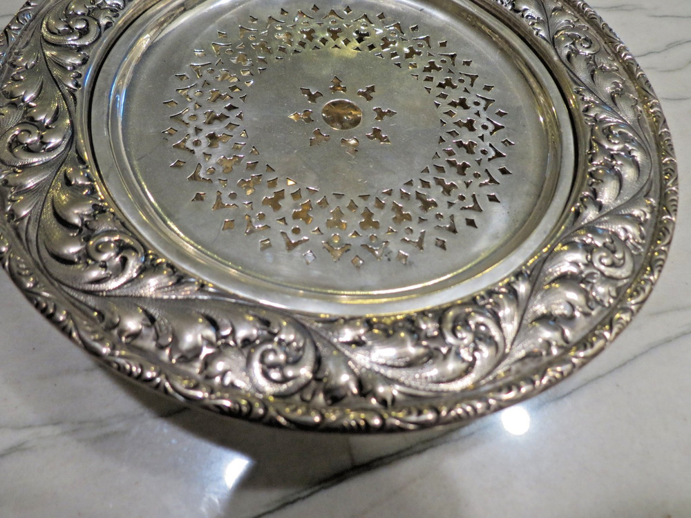 Sterling Silver J. E. Caldwell & Co. Butter Dish with insert 310 grams