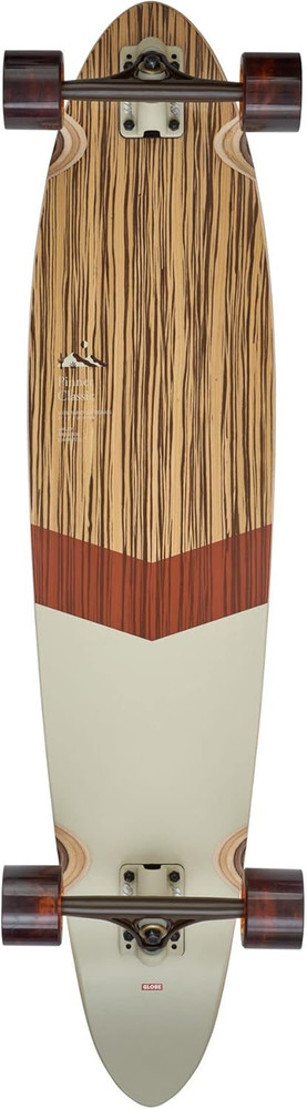 Pinner Classic 40" Longboard Complete - Zebrawood/Epitome