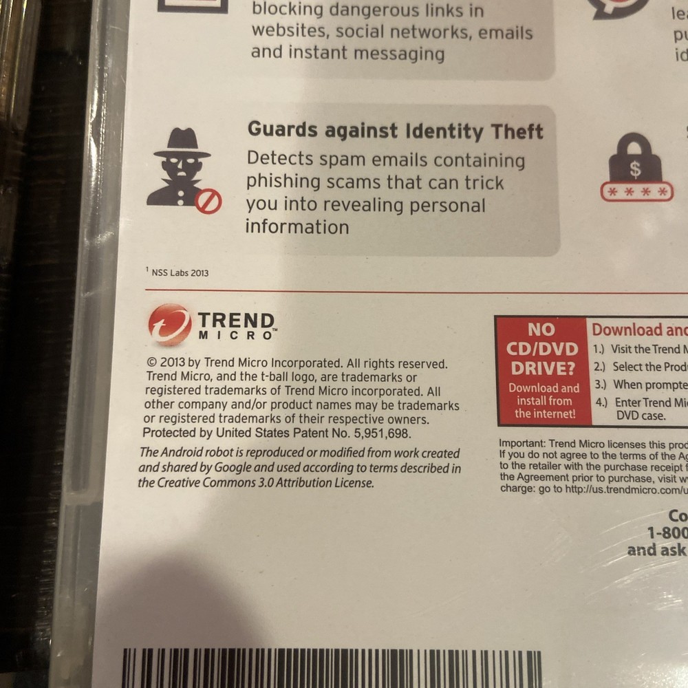 Trend Micro Titanium Internet Security 3 Devices Apple Windows Android 2013-NEW