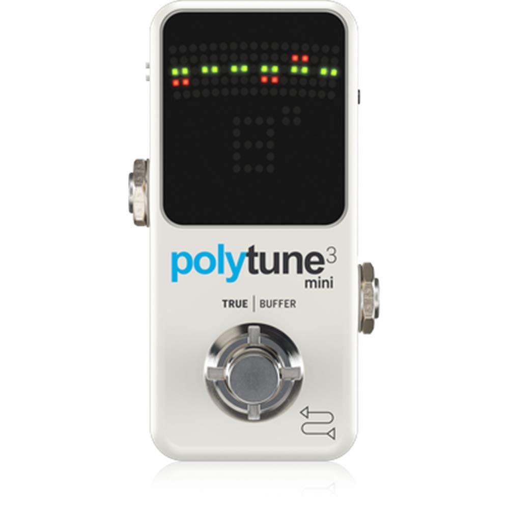 POLYTUNE 3 MINI Tiny Polyphonic Tuner with Multiple Tuning Modes and Built-In