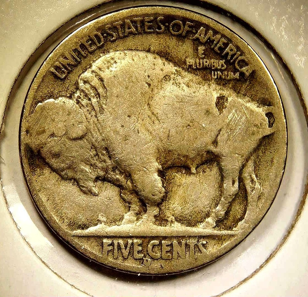 1937-D Buffalo Nickel 5 Cent