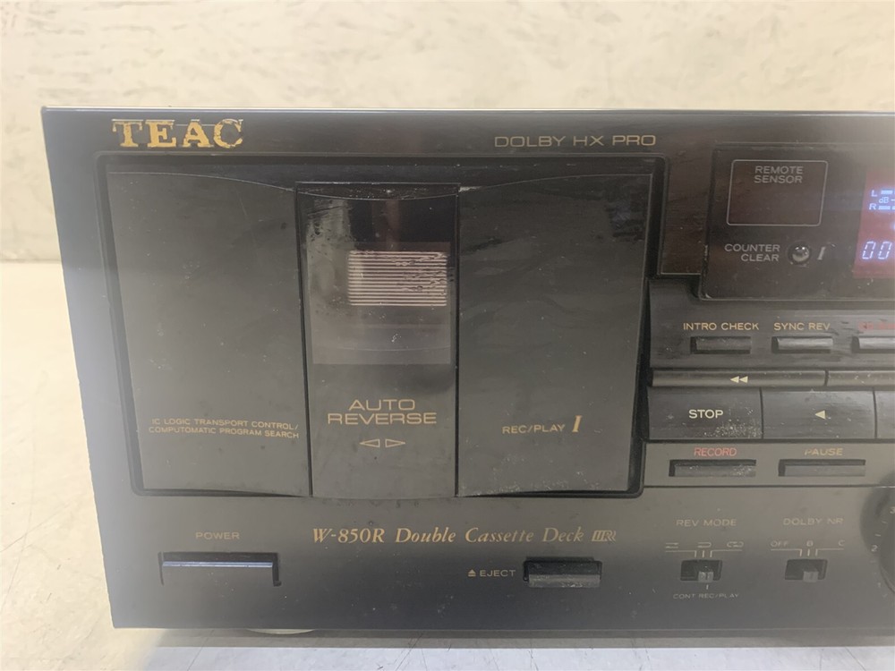 TASCAM W-850R DOUBLE CASSETTE DECK