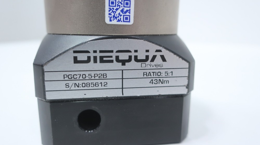 Diequa PGC70-5-P2B Inline Planetary Gear Reducer 5:1