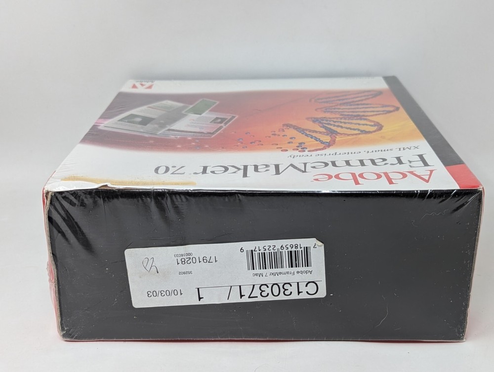 Adobe FrameMaker 7.0 for Mac Full Retail - SEALED NEW