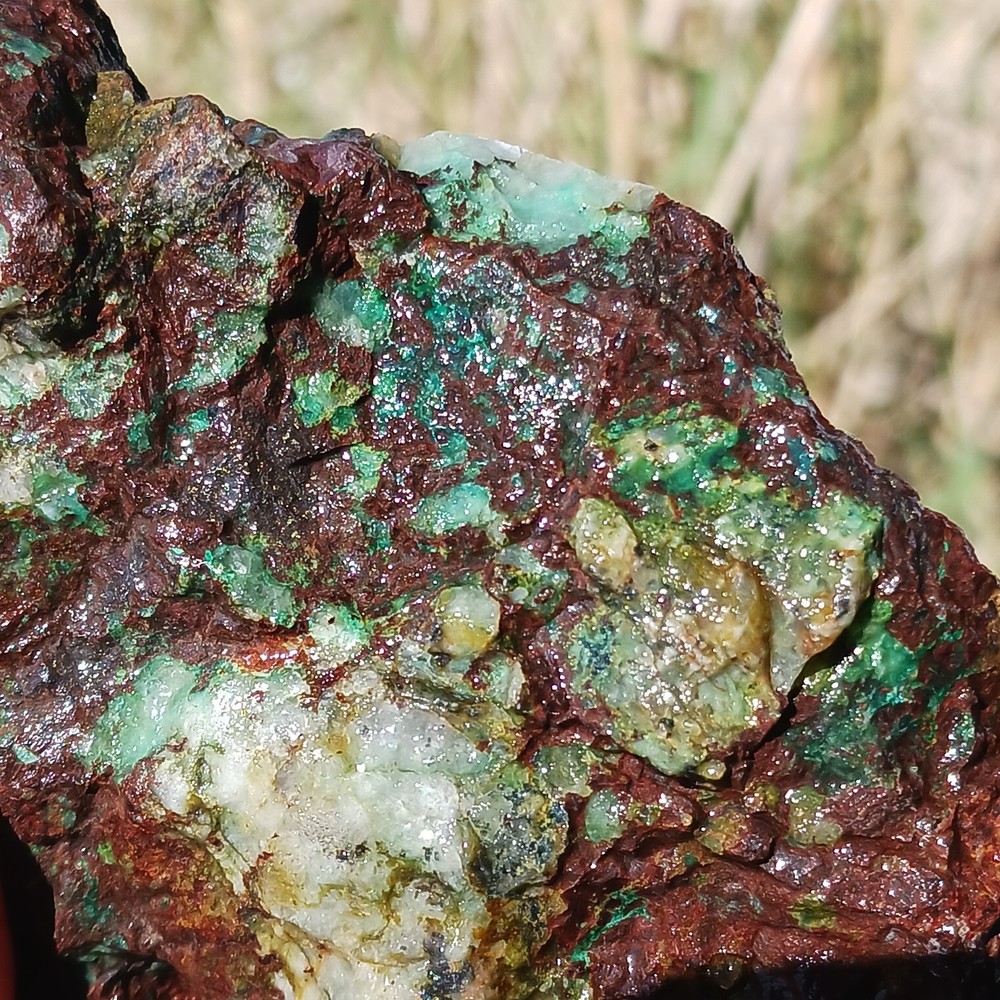 Copper Silver Ore From Silver Tuna Mine
