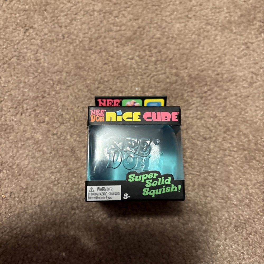 Nee Doh Nice Cube Blue