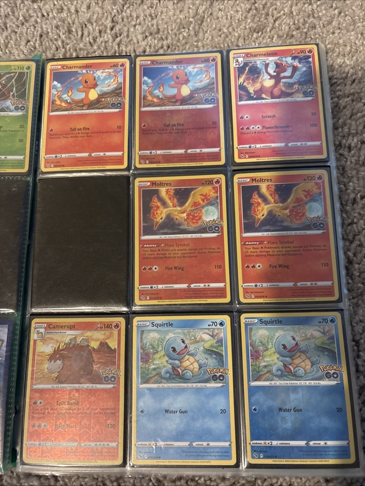POKÉMON GO Semi Complete Master Set with Binder