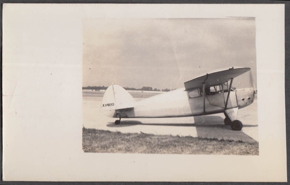 Funk Model B monoplane prototype 1933 photograph