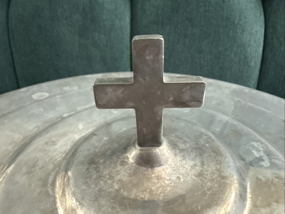 Revell-Ware Aluminum Communion Tray Stackable 40-Hole Insert w/ Glasses