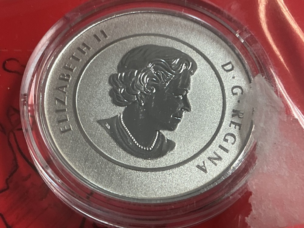 2014 CANADA $20 SNOWMAN SILVER COIN
