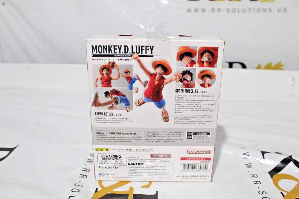 Sh Figuarts One Piece Luffy Romance Dawn
